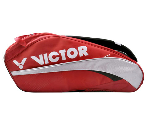 VICTOR胜利BR7201-D红色6支装羽网包（超大容量，性能卓越）