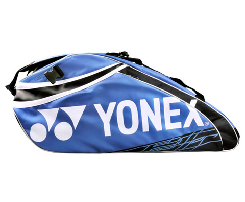 YONEX尤尼克斯BAG9326EX六支装网球包（YY高工艺品质球包，金属蓝色)