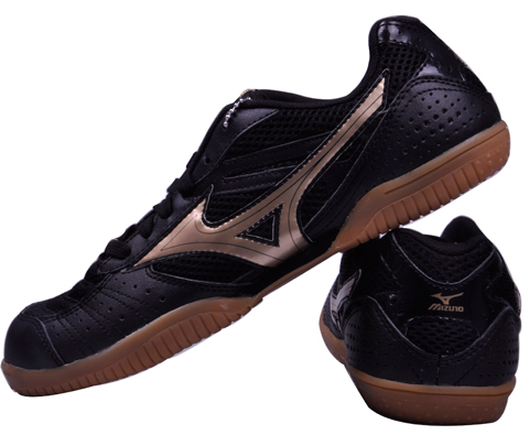 Mizuno美津浓Y18KM12590（墨邪）乒乓球训练鞋 黑色！