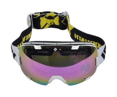 HORVATH SAPPER 白色滑雪镜 均码球面镜 （最具性价比的滑雪镜）