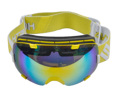 HORVATH SAPPER黄色滑雪镜 球面镜 （可更换镜片、赠增光镜片）