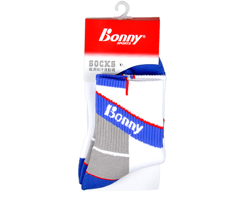 BONNY波力SK-31羽毛球袜(5双装，舒适更优惠！)