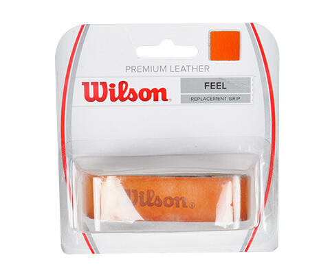 维尔胜Wilson（WRZ420100）PremiumLeather小牛皮网球手胶（费德勒款）