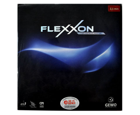 捷沃GEWO 蓝色曲线 Flexxon Soft 内能套胶（软弹版T64，弹弓效应明显）