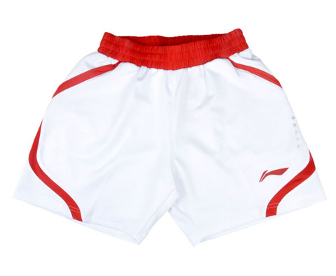李宁AAPJ017-2霓虹色男款短裤(2014全英赛国羽战衣,全新科技,备战巅峰)