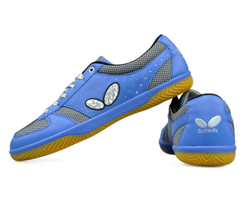 蝴蝶Butterfly FIT-1 蓝灰色专业乒乓球鞋（专业入门乒鞋）
