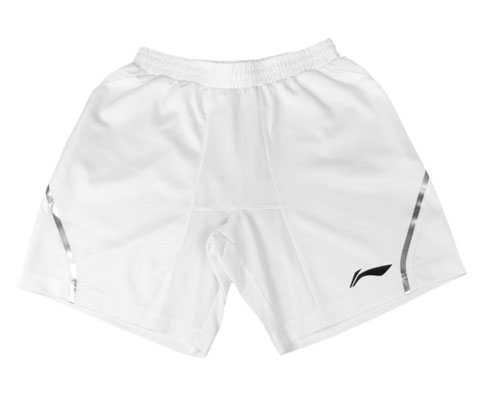 李宁AAPJ019-2男款白色比赛短裤（2014汤尤杯国羽战袍，盛装来袭）