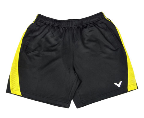 VICTOR胜利R-4090E中性款针织短裤（2014年韩国队比赛服，黄色）