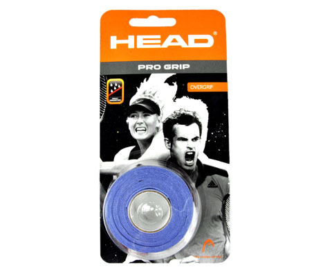 海德 Head Pro Grip 磨砂吸汗带/手胶 3条/卡 285702 蓝色