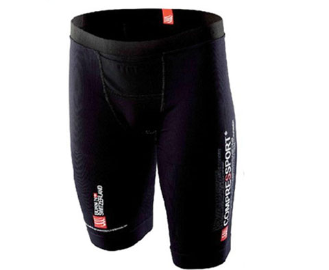 康普波斯 Compressport三项赛短裤Triathlon SHORT黑色 完美贴合，轻如鸿毛