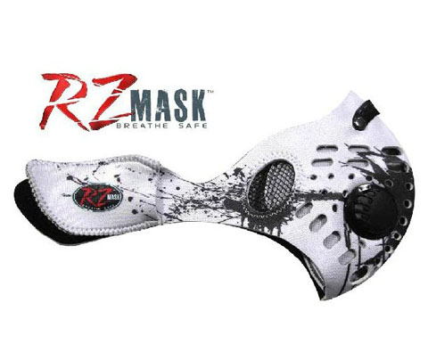 美国RZ mask骑行口罩喷溅黑