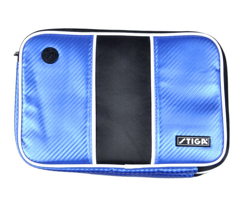 STIGA斯帝卡 G1409047乒乓球包—双层拍套 蓝色款