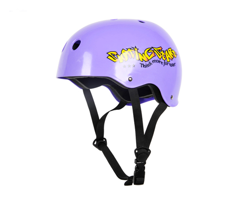 滑启轻盈系列儿童轮滑头盔 淡紫