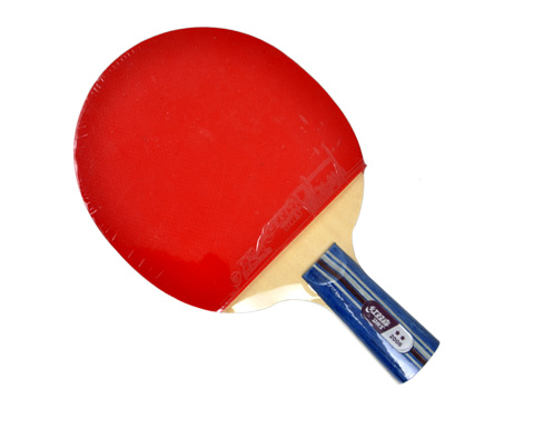 红双喜二星级乒乓球拍2006 双面反胶直拍