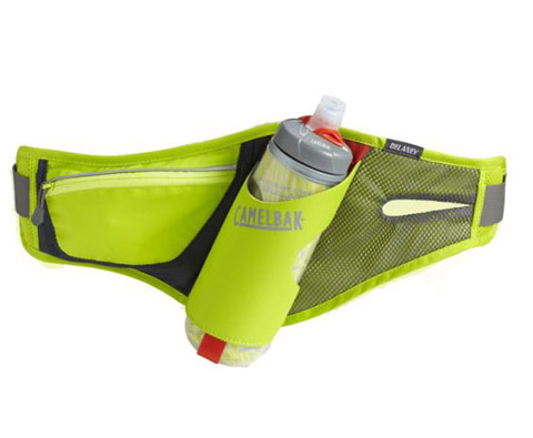 CamelBak 美国驼峰 Delaney 帝蓝单水瓶跑步运动腰包，绿色