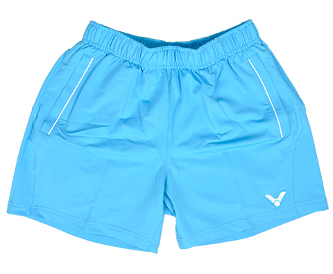 VICTOR胜利R-0043U（R0043U）男款羽毛球短裤（绚丽天蓝，拉风的跑车）