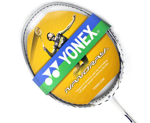 YONEX尤尼克斯NR500 羽毛球拍（流体拍框超弹中杆，灵巧操控白银利剑）