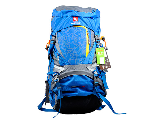硬骨沂蒙山45L专业登山包 HB14006 蓝色（自带防雨罩，终身免费维护）