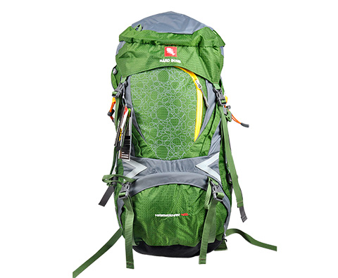硬骨沂蒙山45L专业登山包 HB14006 绿色（自带防雨罩，终身免费维护）