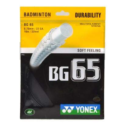 YONEX尤尼克斯BG65 羽毛球线（超耐打，超热卖的羽毛球线）