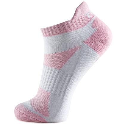 泰昂T-101女款羽毛球船袜（粉色款，透气排湿，吸汗抗菌！）