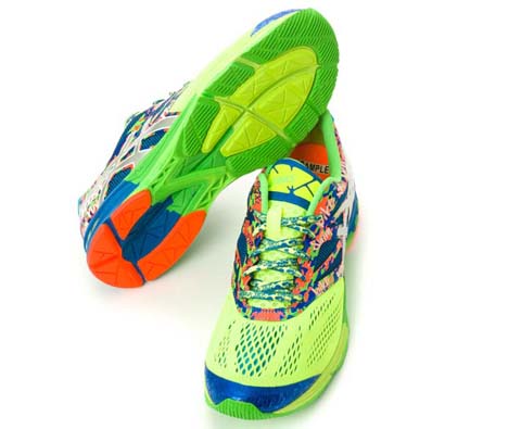 爱世克斯 ASICS亚瑟士跑鞋（T530N-0791） NOOSA TRI 10 配色亮骚 乐享畅跑