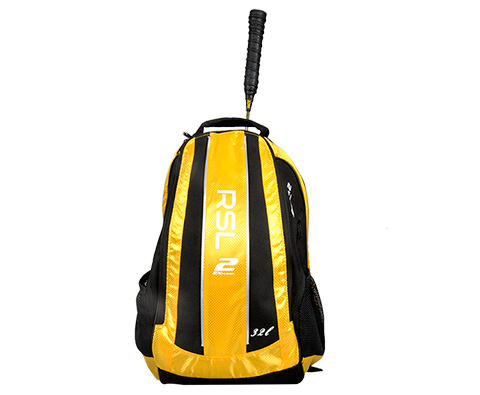 RSL亚狮龙RB-922金黄色羽毛球双肩背包（性能强大，运动旅游兼用！）