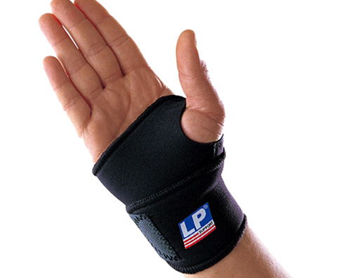 LP欧比 单片式腕关节缠绕护套（缠绕护腕） LP726 腕关节扭伤及加强防护