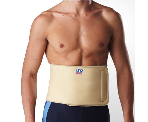 LP 欧比 支撑型腰部护带 黄色（皮肤色） LP727 简单防护