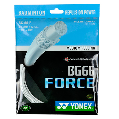 YONEX 尤尼克斯 BG66F羽毛球线（暴力美学，超强吸震，打感柔和！）
