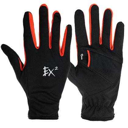 EX2/伊海诗832812黑色跑步手套