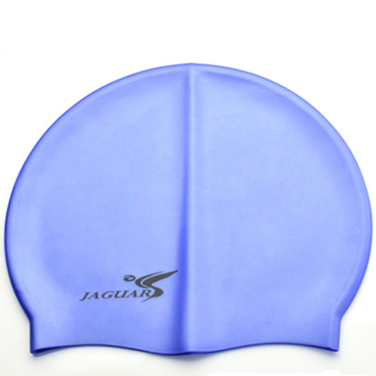 捷佳SC306蓝色泳帽（SC系列泳帽，纯色经典，超低价格，游泳必备单品）