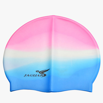 捷佳MC601多彩泳帽（MC系列泳帽，时尚炫色，超低价格，游泳必备单品）