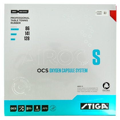 斯帝卡STIGA AIROC-S 氧气单元 乒乓蓝海绵反胶套胶