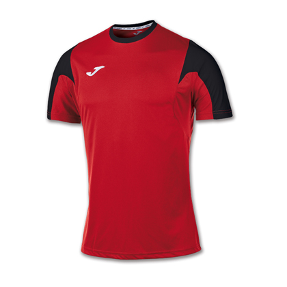 Joma 100146-602 短袖足球服 红色足球训练服（排汗速干助力运动表现）