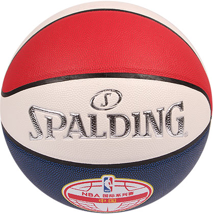 斯伯丁Spalding 65-860y NBA中国赛篮球 1号球（纪念球/赏玩球）