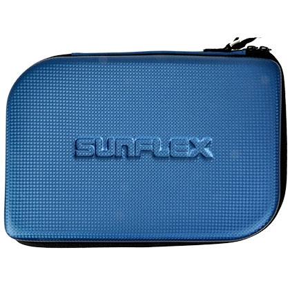阳光SUNFLEX TH500硬质方形乒乓球拍套（蓝）