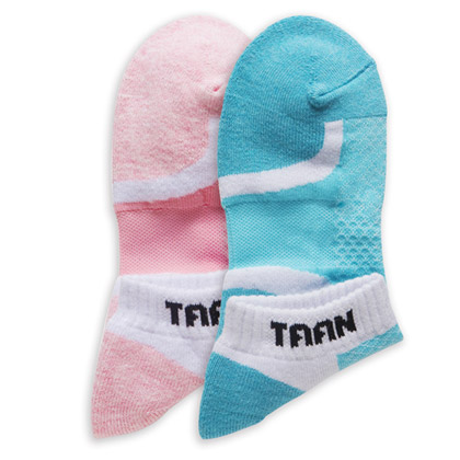 泰昂TAAN运动袜 T-133 女款 5双装 船袜，厚款（防臭、柔软、耐磨、包裹）