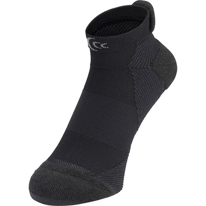 C3FIT专业跑步袜 黑色（3F93356，日本原产吸湿、排汗压缩运动袜）