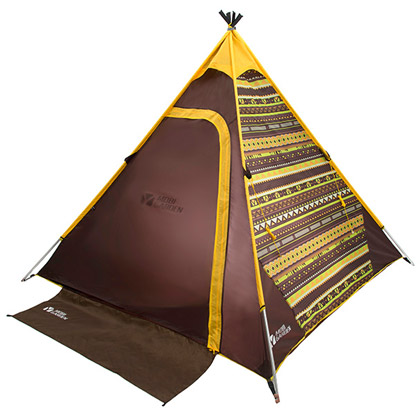 牧高笛帐篷 家庭露营公园休闲印第安帐篷（Trip-A塔）