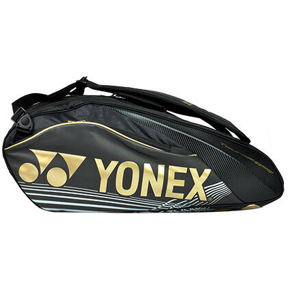 尤尼克斯YONEX BAG9626EX羽毛球包 六支装 黑色（顶级拍包，高端品质）