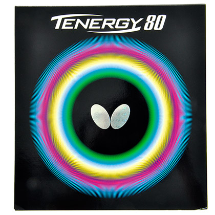 蝴蝶T80涩性内能反胶套胶05930（Butterfly TENERGY.80），T05与T64的完美融合,旋转与速度俱备！