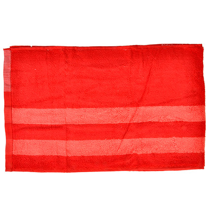 泰昂SK-10运动毛巾 红色(100%纯棉，色织提花款)
