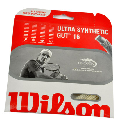 維爾勝WILSON網球線 Wilson Synthetic Gut 16網球線 WRZ9153  自然色