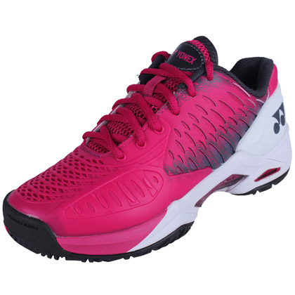 尤尼克斯YONEX网球鞋 SHT-ELSEX 暗粉红（明星战靴，骚粉，女士最爱）