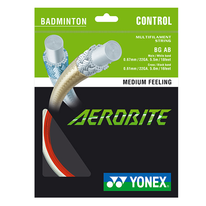 YONEX尤尼克斯 羽毛球线 BG-AB AEROBIT E横纵子母线设计专业级手感
