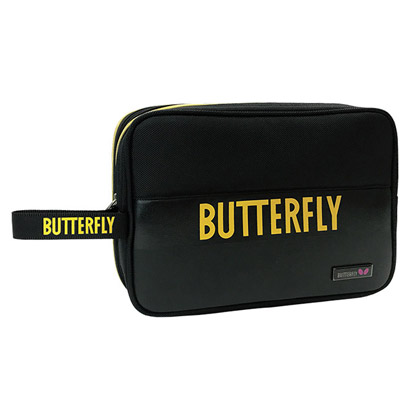 蝴蝶BUTTERFLY乒乓球包 TBC-996-11 金色双层方拍套 皮膜面料 时尚质优