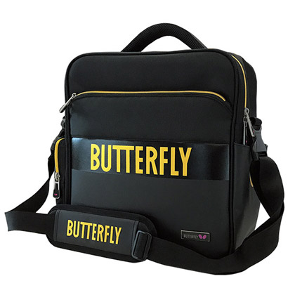 蝴蝶BUTTERFLY乒乓球包 TBC-994-11金色方形单肩方包 皮膜面料 时尚质优