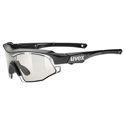 UVEX优维斯 variotronic s 电子运动眼镜  格纹黑色亚光（变色镜片！）