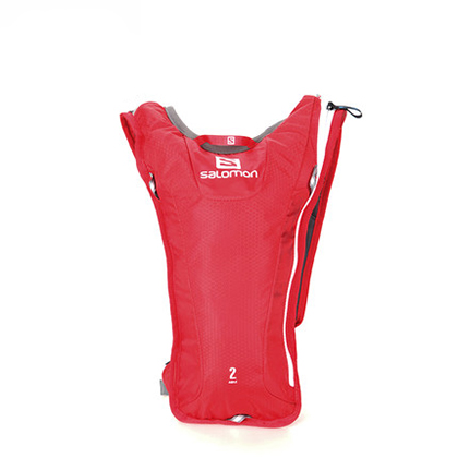 萨洛蒙Salomon 男女款户外越野跑背包 配1.5L水袋 AGILE 2 SET 亮红色